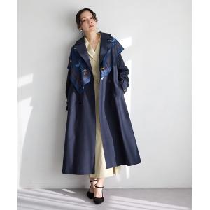 トレンチコート コート バックデザイントレンチコート636657 レディース