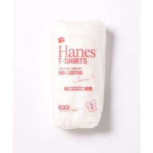 tシャツ 「HANES/ヘインズ」2P JAPAN FIT　クルーネックＴシャツ メンズ