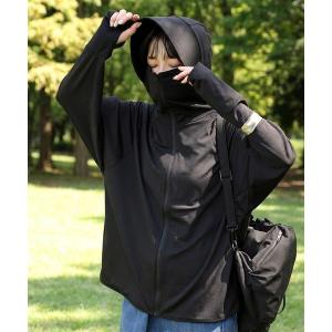 パーカー UVカット フード付き 接触冷感ラッシュガード レディース