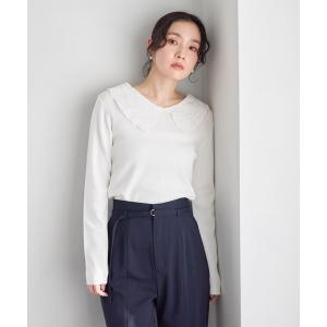 ニット セーター レースエリニット638300 レディース