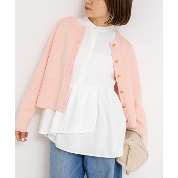 ブラウス シャツ ウォッシャブルイレギュラーヘムブラウス レディース