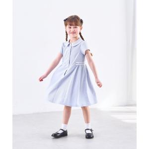 ワンピース 「速乾、接触冷感」COOLMAXラインワンピース（キッズ/120〜130cm） キッズ 子供服 女の子
