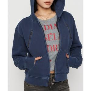 パーカー STAR CHARM ZIP パーカー レディース