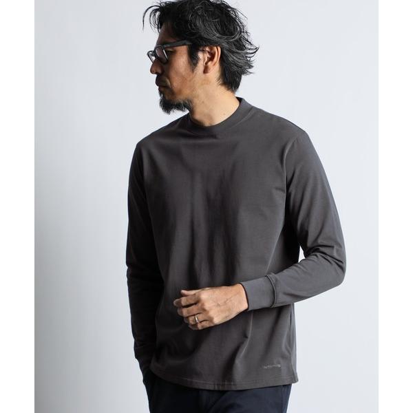 tシャツ SHIELD NECK L/SL TEE：シリコンバイオ加工 シルキータッチ シールドネッ...