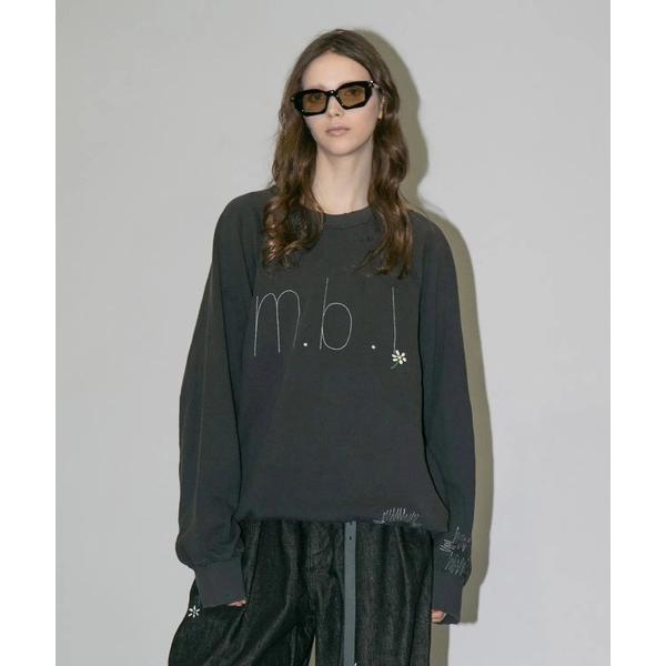 トレーナー スウェット 「my beautiful landlet」DAMAGE EMBROIDER...