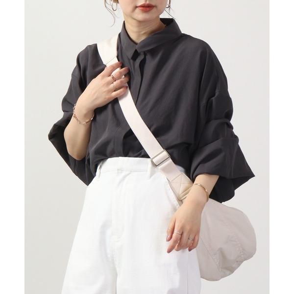 「hunch」 長袖ブラウス FREE チャコール レディース