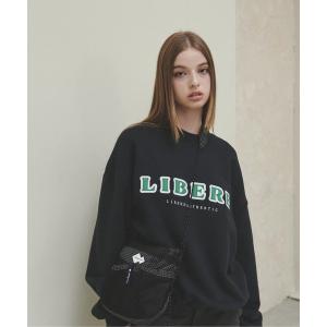 「LIBERE」 スウェットカットソー S ネイビー メンズ