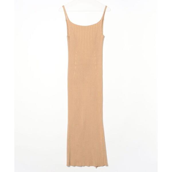 「AURALEE」 ニットワンピース 0 ベージュ レディース