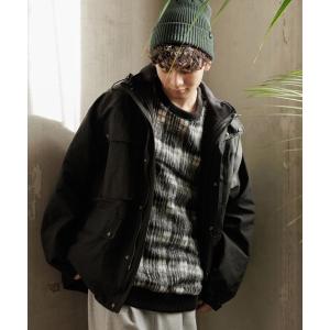 「niko and...」 マウンテンパーカー MEDIUM ブラック メンズ