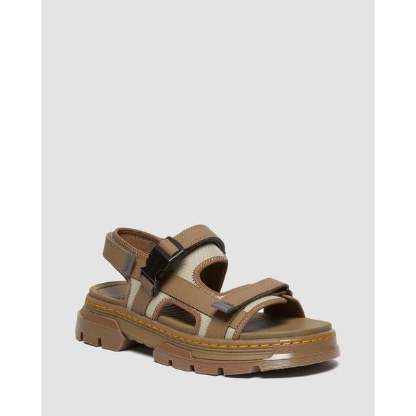 「Dr. Martens」 フラットサンダル UK4 ブラウン レディース