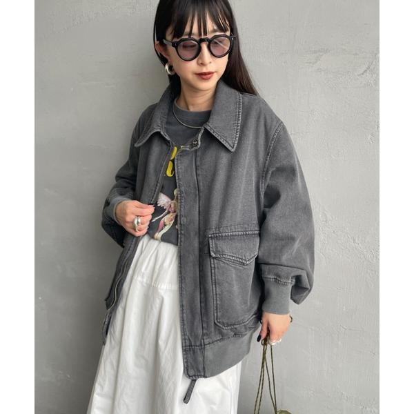 ブルゾン アウター 「ARMY TWILL/アーミーツイル」 別注 デニム A-2フライトジャケット...