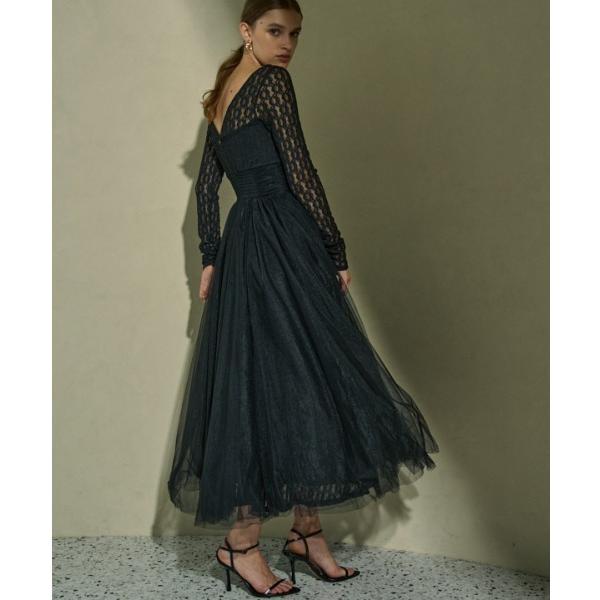 ワンピース Ethereal Lace ＆ Tulle One-piece  レース＆チュールワンピ...