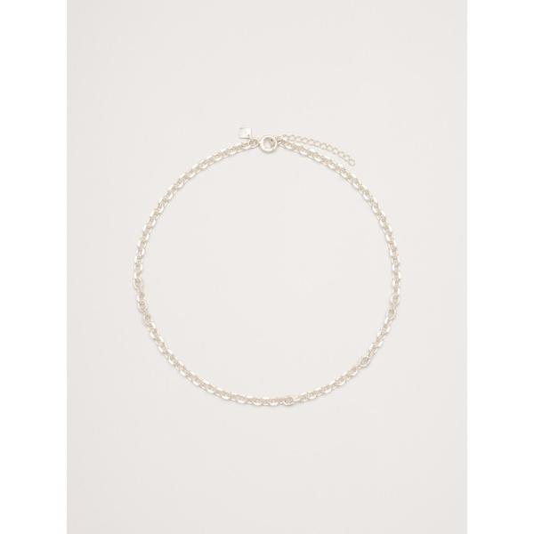 ネックレス  ミニ オーバル リンクチェーン ネックレス レディース