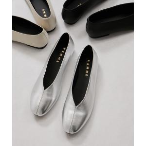 パンプス 「REMME/レメ」SHEEP LEATHERフラットシューズ