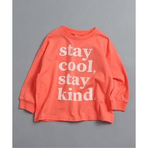 tシャツ 「WEB限定」シンプルロゴTシャツ キッズ 子供服 男の子 女の子