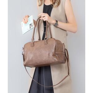 ショルダーバッグ バッグ 2wayラージボストン レディース