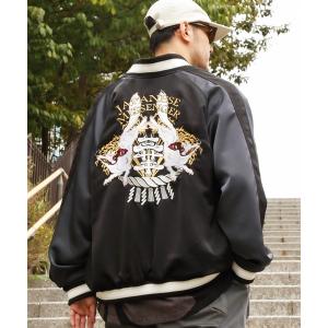 スタジャン 「カヤ」着る、NIPPON ART サシジャン 神使スーベニアジャケット「リバーシブル」 メンズ レディース
