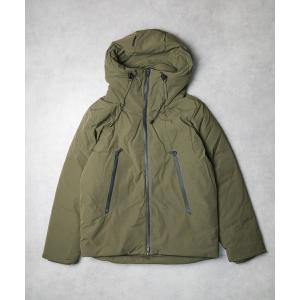 ダウンジャケット ダウン ●MMMM●コーティングストレッチフーデッドダウンジャケット メンズ レディース