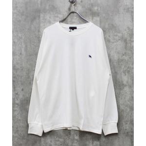 tシャツ 「POLOCHAMPS / ポロチャンプス」ワンポイント 刺繍 ロングTシャツ メンズ レディース