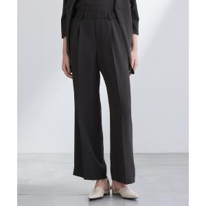 パンツ 「洗える／UVケア／SETUP可」こなれワイドパンツ レディース