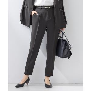 パンツ 「洗える／UVケア／SETUP可」こなれテーパードパンツ レディース