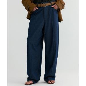 ジーンズ デニム デニムパンツ デニムライク ワイドパンツ レディース