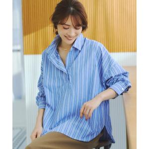 ブラウス シャツ アイロンいらずスキッパーシャツ/634736 レディース