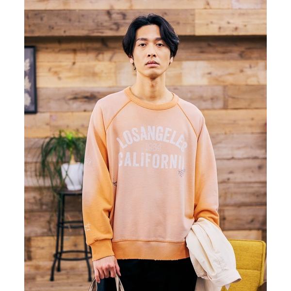 トレーナー スウェット ダメージラクガキスウェット メンズ