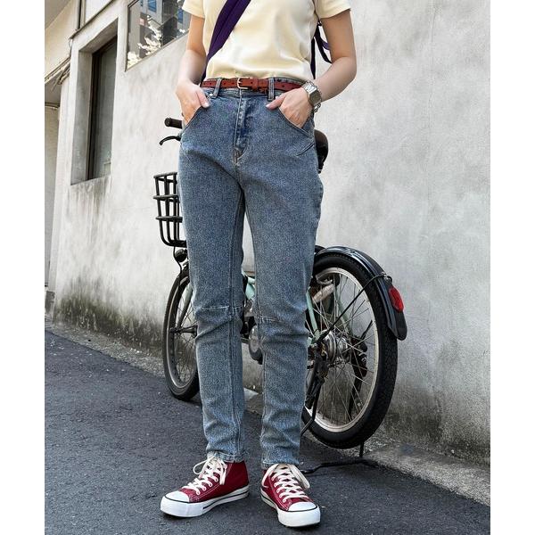 ジーンズ デニム デニムパンツ 「S/M/Lサイズ展開！美脚シルエット！」MIXロック デニムスリム...