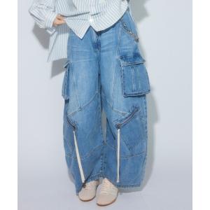 MUJI Labo ジーンズ デニム デニムパンツ 「MUJI Labo」婦人 和紙混