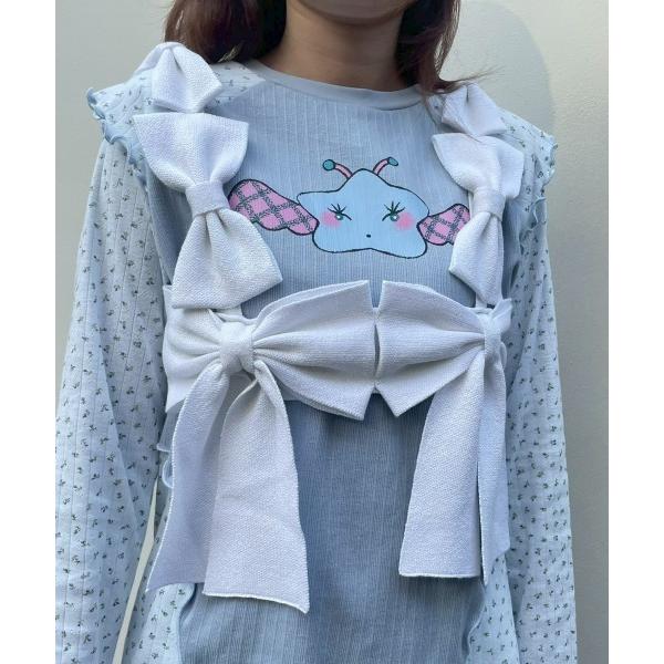 tシャツ LITTLE STAR LAYERED トップス レディース メンズ