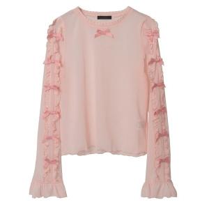 DOLLY RIBBON TULLE FRILL トップス レディース メンズ