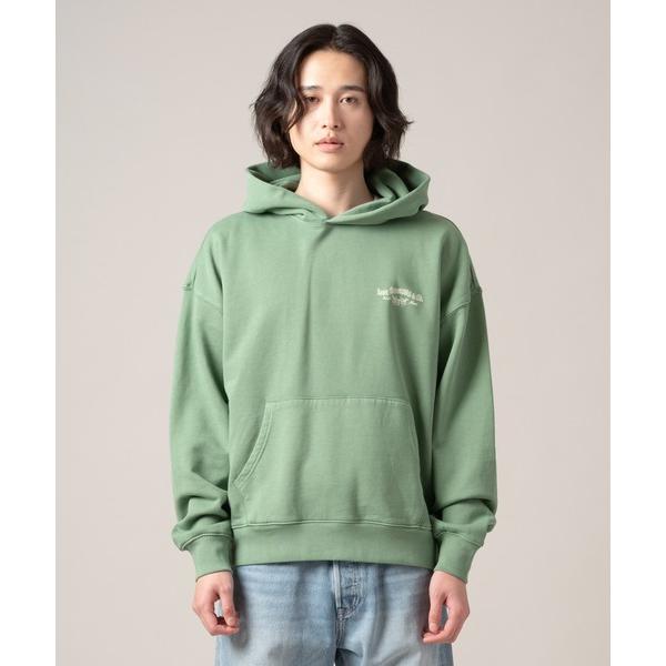 パーカー Levi's/リーバイス TWO HORSE クロップド フーディー メンズ