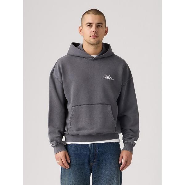 パーカー Levi's/リーバイス TWO HORSE クロップド フーディー メンズ