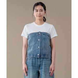 キャミソール Levi's/リーバイス 2WAY デニム ビスチェ