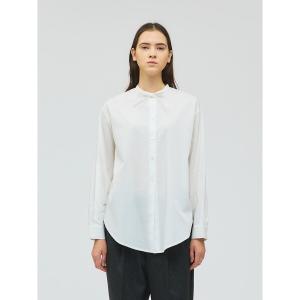 ブラウス シャツ mizuiro ind リボンタイロングシャツ レディース