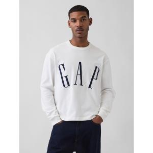 tシャツ オーバーサイズ GAPロゴ クロップドTシャツ 長袖 メンズ レディース