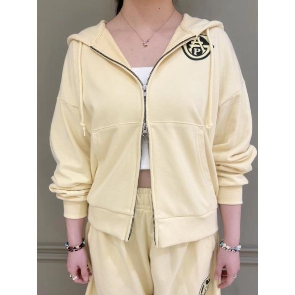 パーカー ヴィンテージソフト フレンチテリー オーバーサイズ GAPロゴ ジップアップパーカー メン...