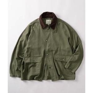 ブルゾン アウター 「71」襟コーデュロイ デニム ツイル ハンティングジャケット カバーオール メンズ レディース