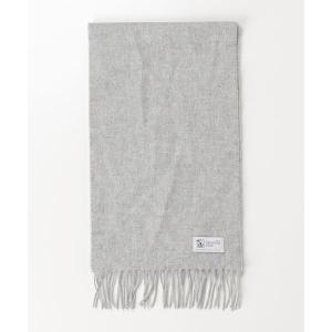 「Johnstons of Elgin」 カシミヤ マフラー - グレー レディース