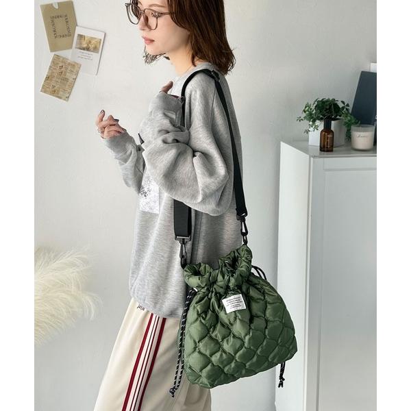 「Java」 トートバッグ ONE SIZE カーキ レディース