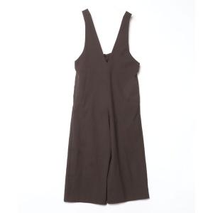 「GLOBAL WORK」 オーバーオール FREE ブラウン レディース