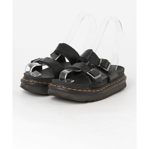 「Dr. Martens」 フラットサンダル 4 ブラック レディース