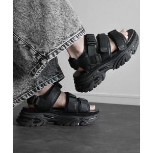 「KUUUPY」 サンダル MEDIUM ブラック メンズ
