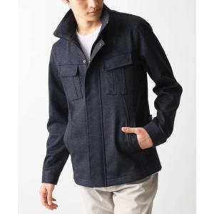 「MK MICHEL KLEIN HOMME 」 ブルゾン 51 ネイビー メンズ