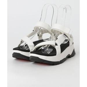 「Teva」 フラットサンダル 23cm ベージュ レディース