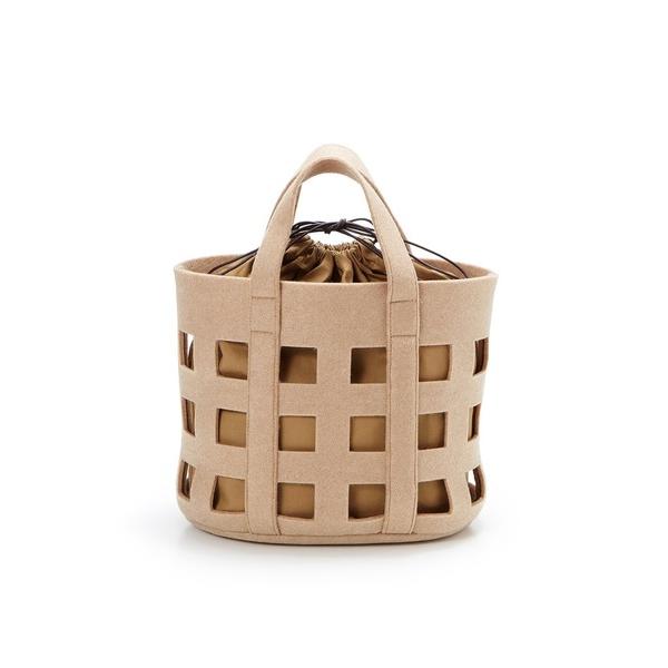 「TREASURE TOPKAPI」 ハンドバッグ FREE ベージュ レディース