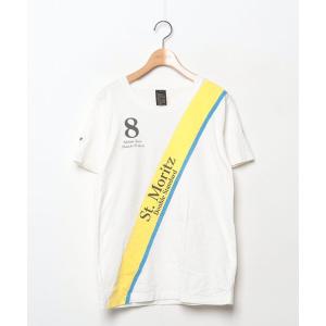 「DOUBLE STANDARD CLOTHING」 ワンポイント半袖Tシャツ 46 ホワイト メンズ