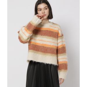「niko and...」 長袖ニット BIG(L) アイボリー レディース