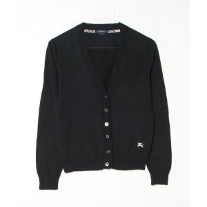 「BURBERRY」 ニットカーディガン 1 ブラック レディース
